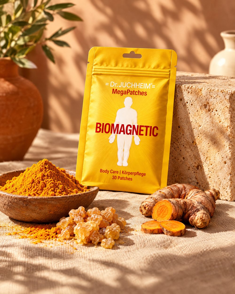 Mega Patches Biomagnetic mit Kurkuma und Boswellia